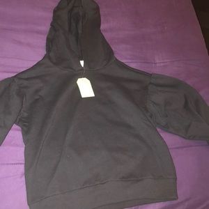 Black pullover sweater